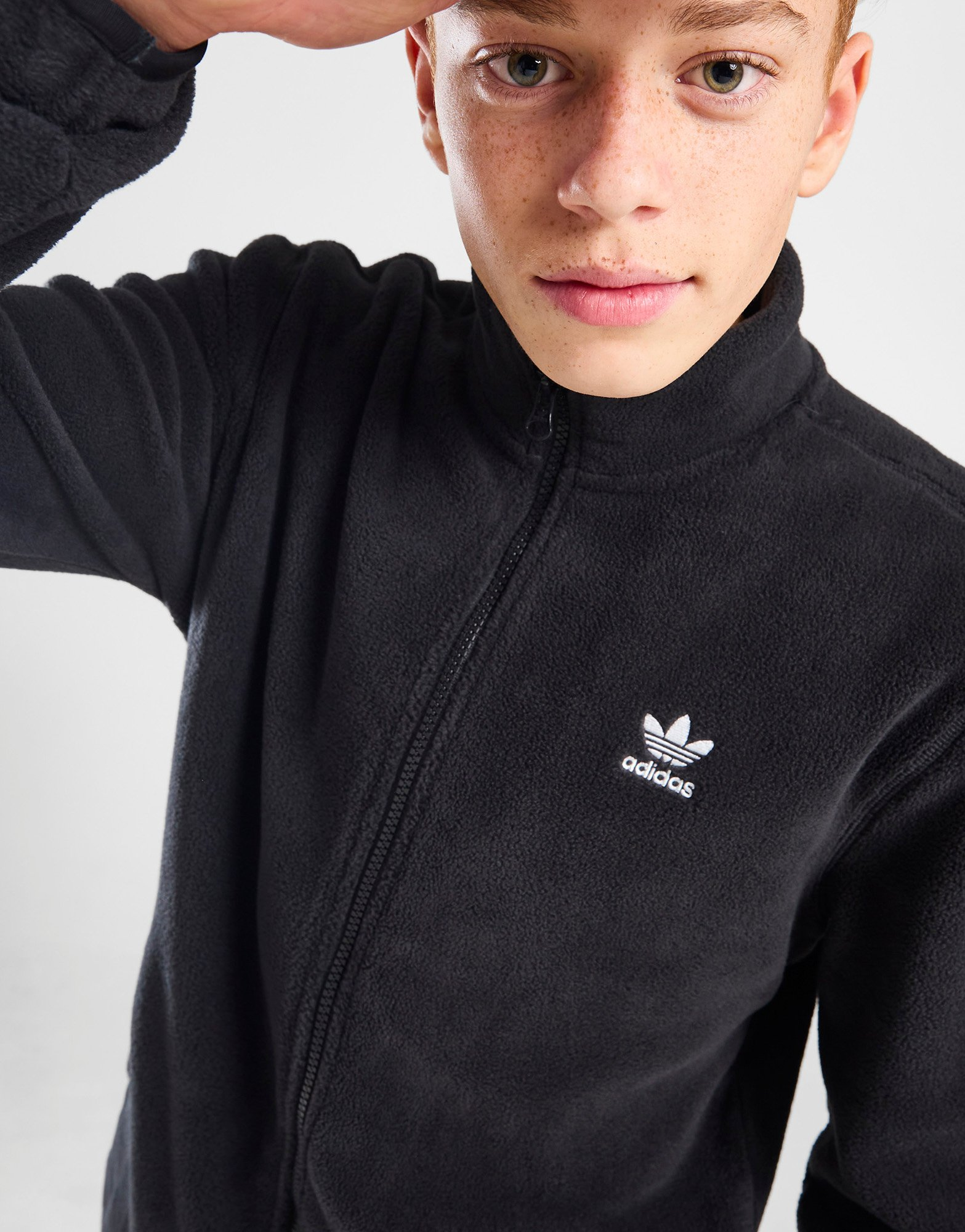 adidas Originals Haut de survêtement Polaire Zippé Junior