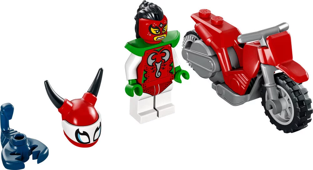 LEGO®CITY 60332 - LA MOTO DE CASCADE DU SCORPION TEMERAIRE