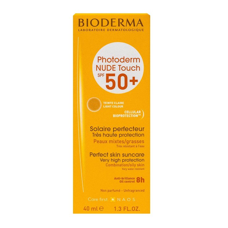Photoderm Nude Touch SPF50+ solaire protecteur 40ml clair