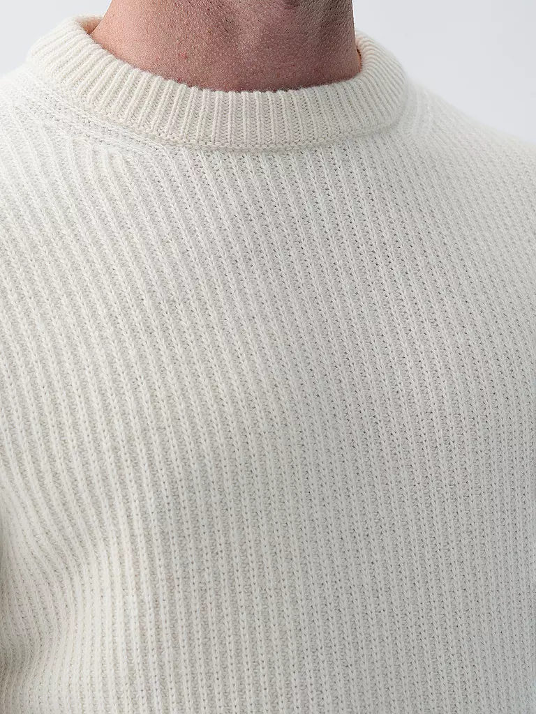 NUDIE JEANS Pullover AUGUST creme