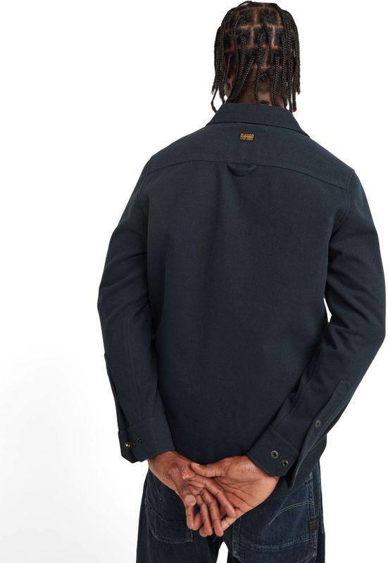 Overshirt GPO - Rits - Groen - Twill Geweven - 50% Gerecycled Polyester