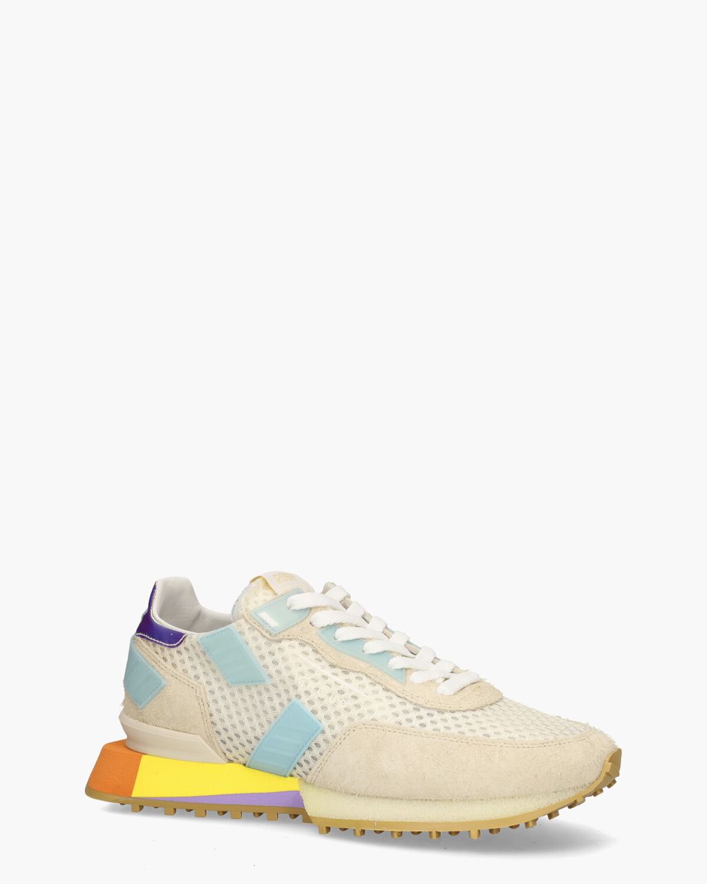 Ghoud Rush Groove Beige/Multicolor Damessneakers