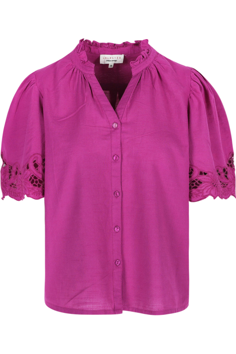 LolaLiza paarse dames blouse