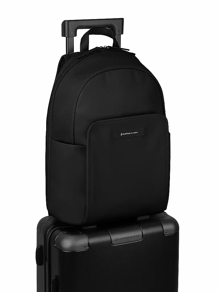 KAPTEN & SON Rucksack Aalborg schwarz