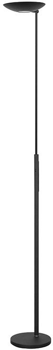 Vloerlamp Zwart Geneva ⌀23  x H184 cm