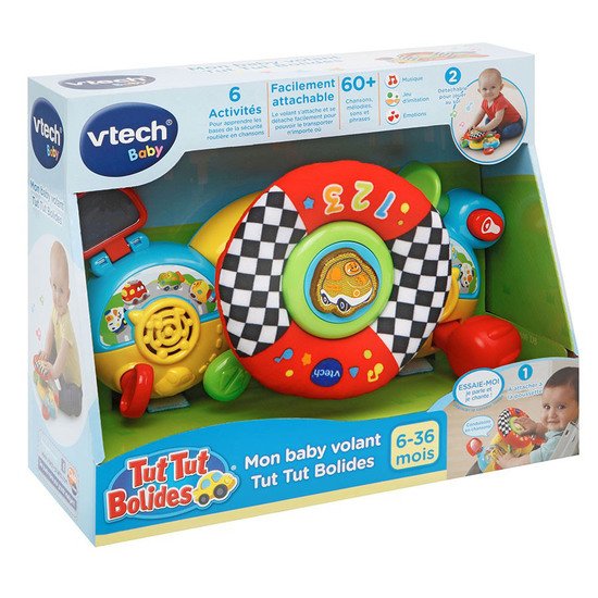 Mon Baby Volant Tut Tut Bolides   Multicolore        de               Vtech