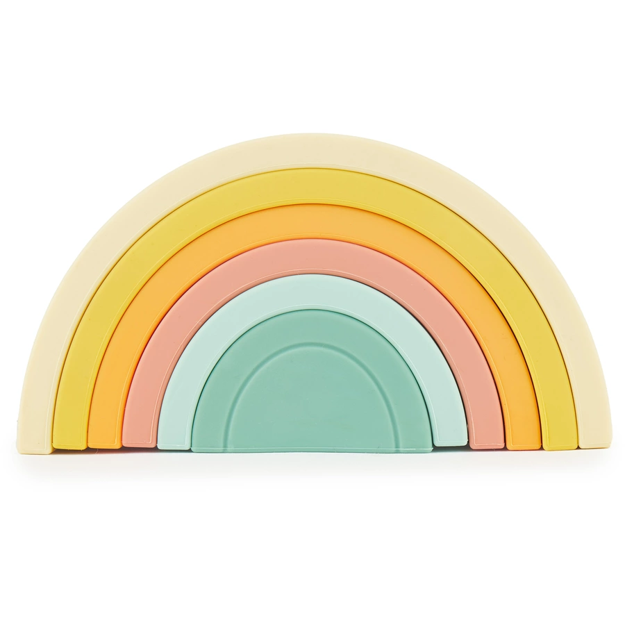 bieco Silikon Regenbogen Tropical Vibes