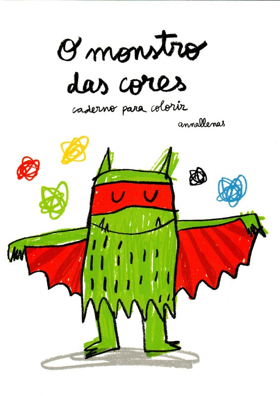O Monstro das Cores de Anna Llenas - Caderno para Colorir (5ª Edição)