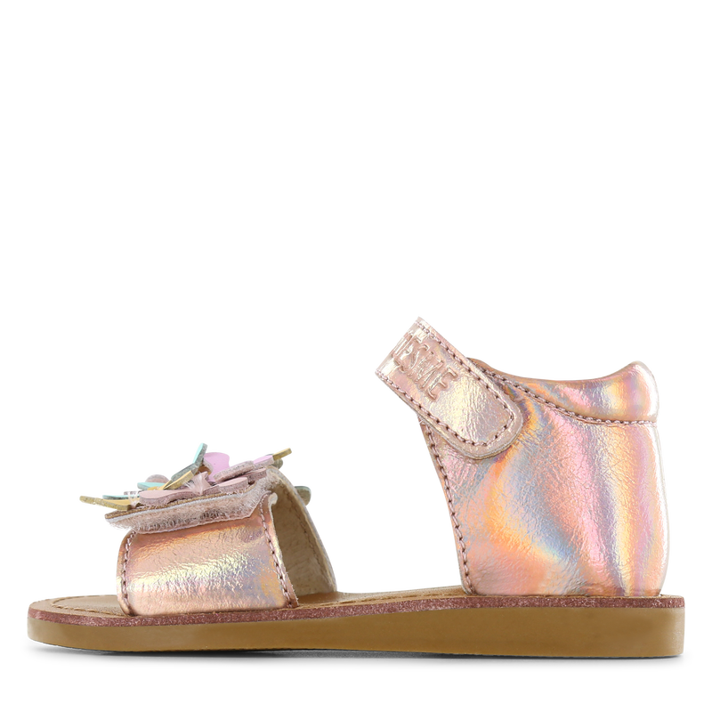 Shoesme metallic roze sandaaltje Metallic, Microleer | Sale