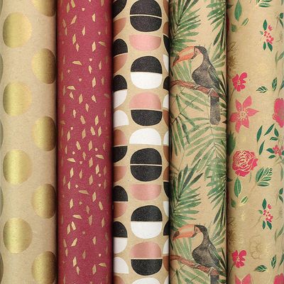 Rouleau papier cadeau kraft 0,7 x 2 m 65g SILVA - Viquel