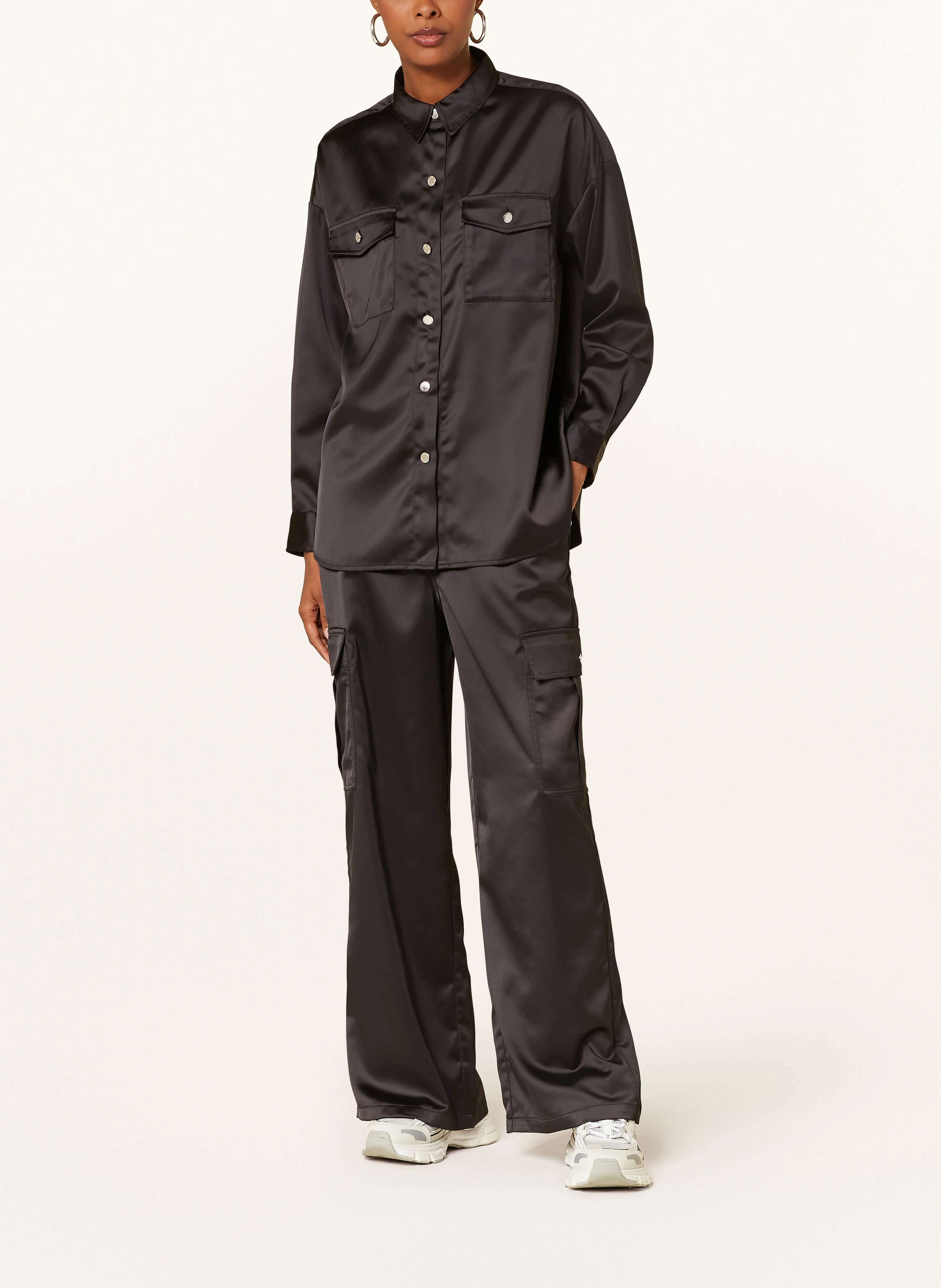 BARBOUR INTERNATIONAL Cargohose KAYLEE aus Satin
