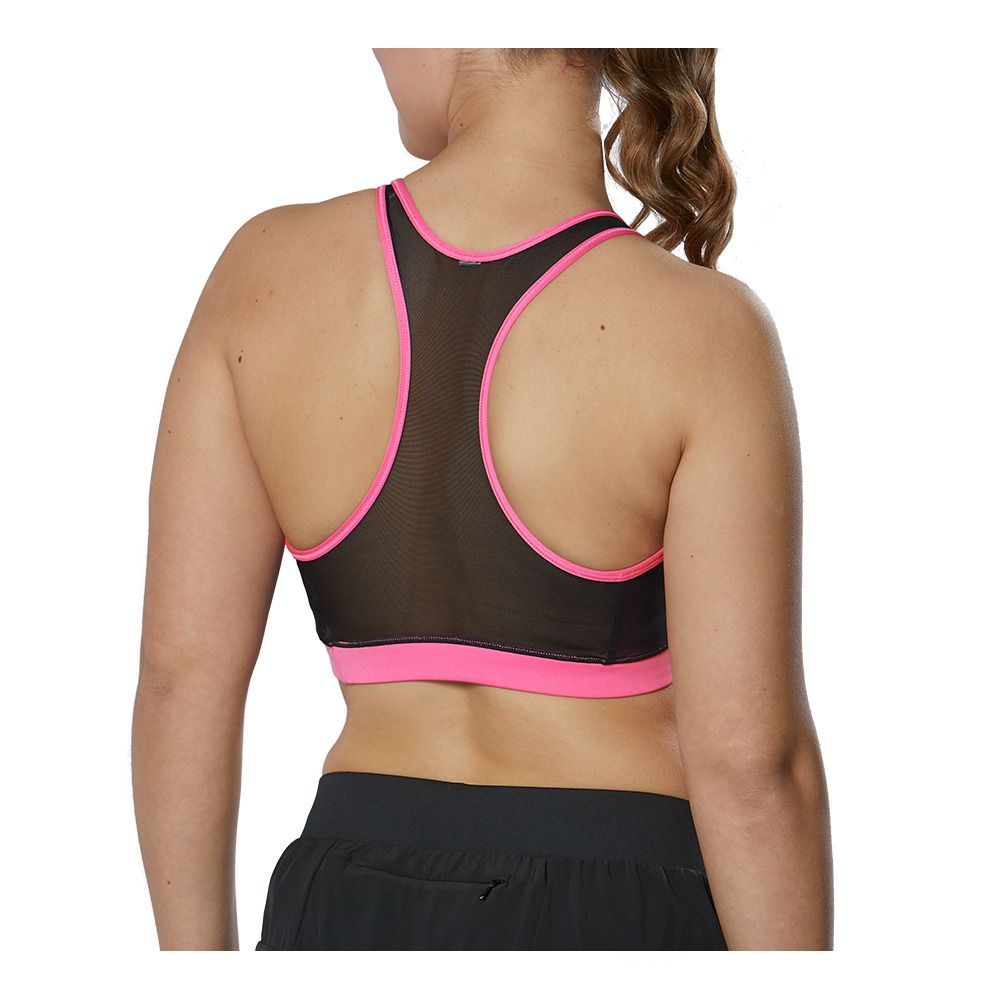 Mizuno ALPHA - Brassière Femme wild orchid