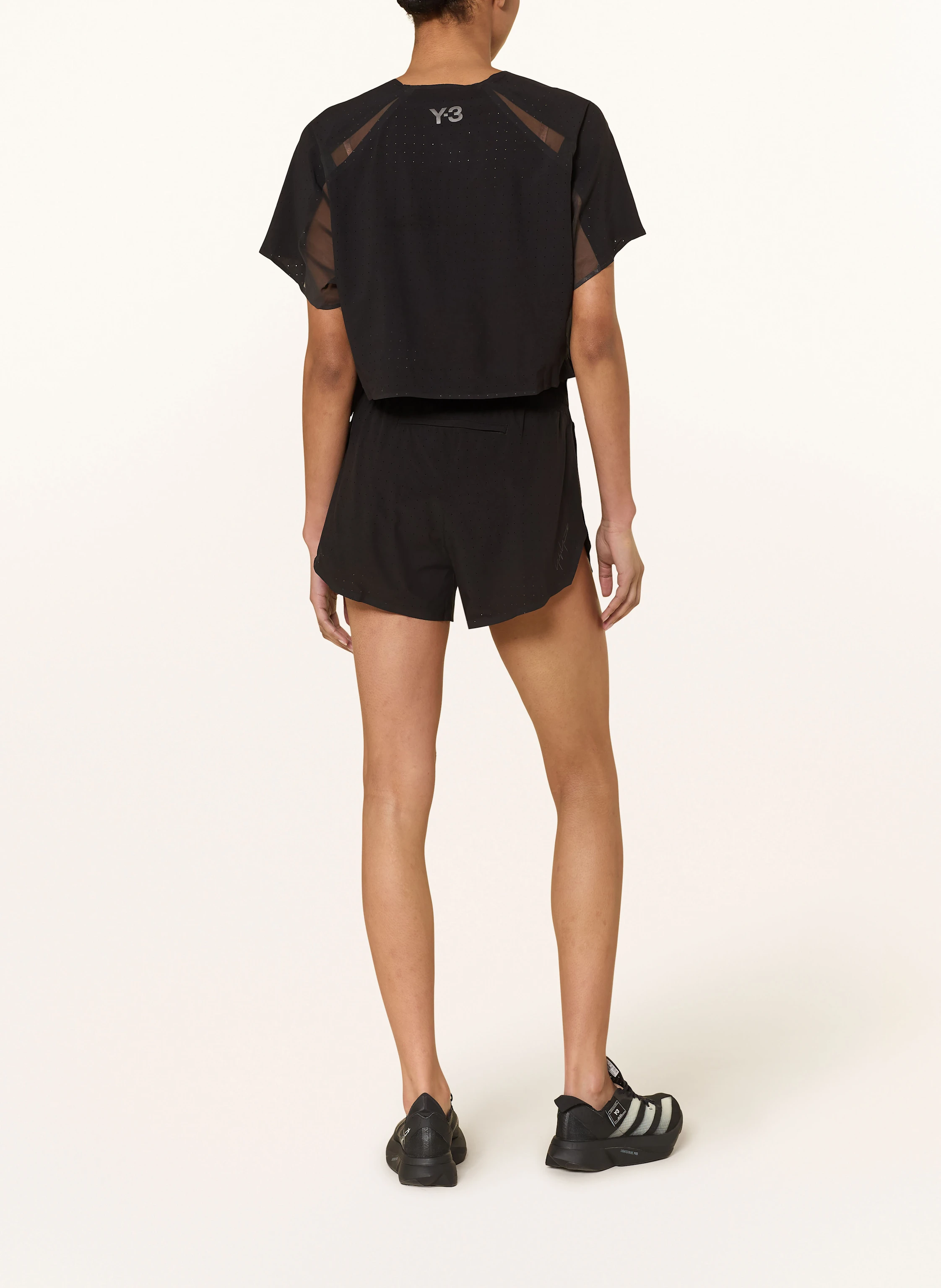 Y-3 2-in-1-Laufshorts