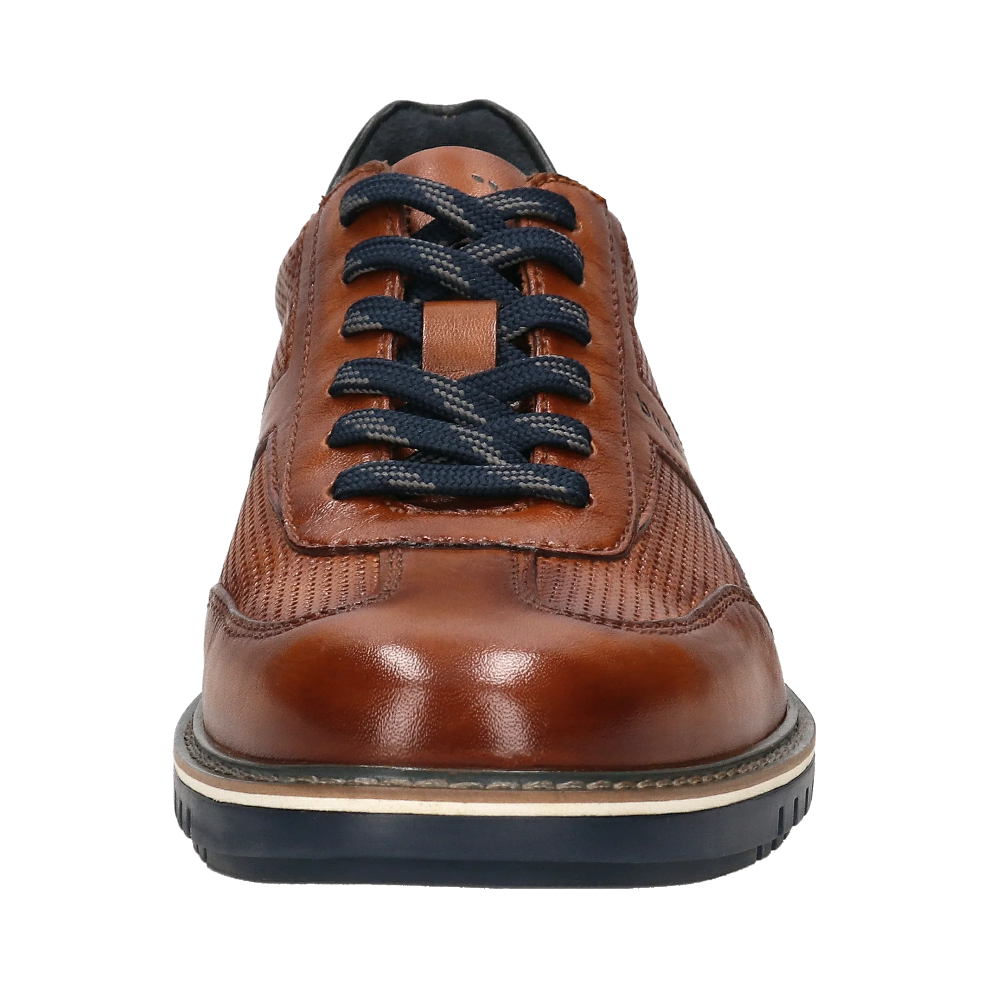 Leder Schnürer cognac