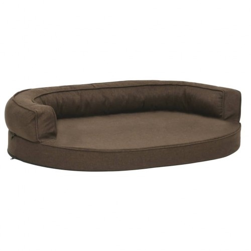 Cama ergonômica para cães Vidaxl marrom