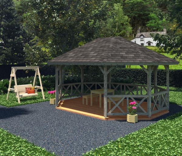 Palmako Pavillon Betty ca. B701/H362/T551 cm