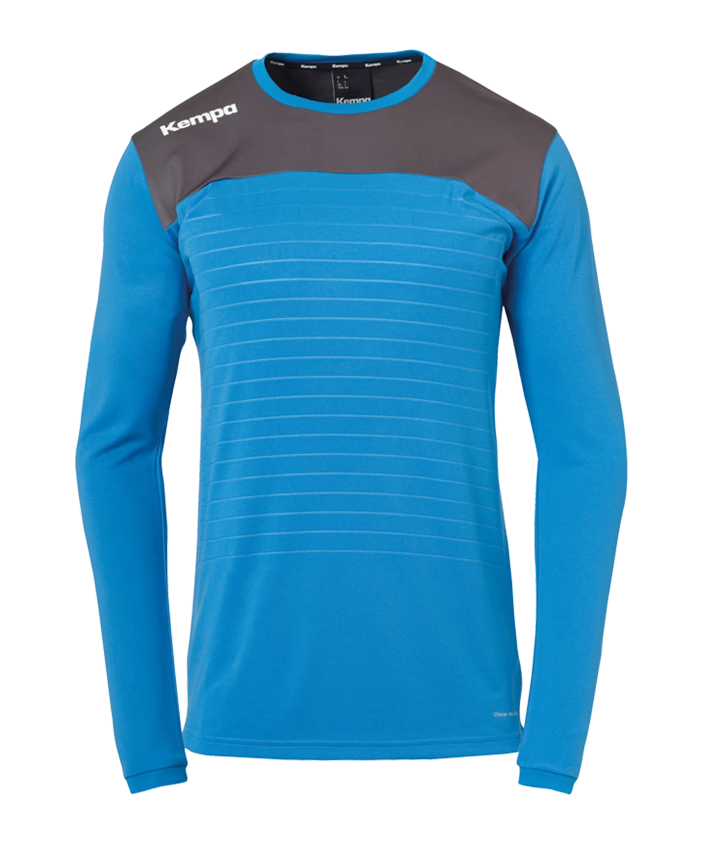 Kempa Emotion 2.0 T-Shirt langarm Blau Grau F02
