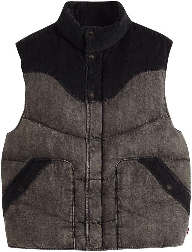 Levi's® Steppweste , Westernstyle