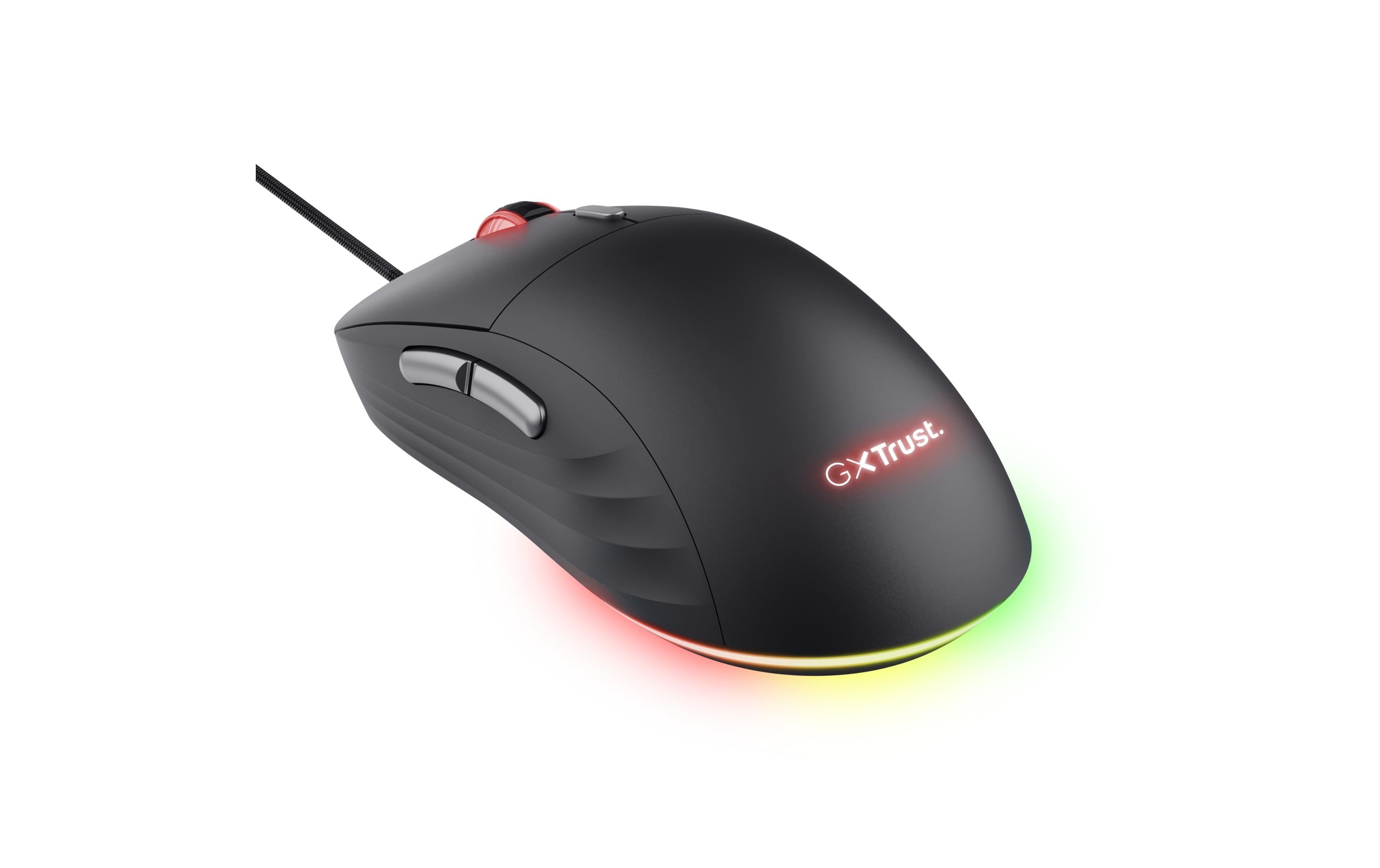 Gaming-Maus GXT 925 Redex IIFederleichte Gaming-Maus mit voll einstellbarer RGB-Beleuchtung