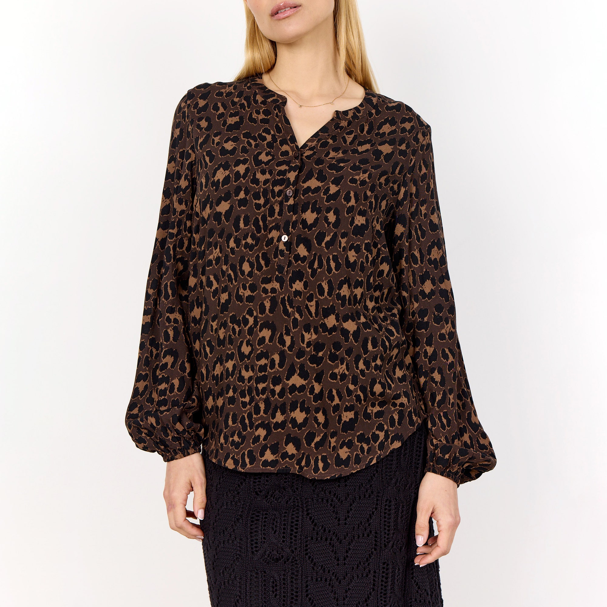 Blouse Femme marron
