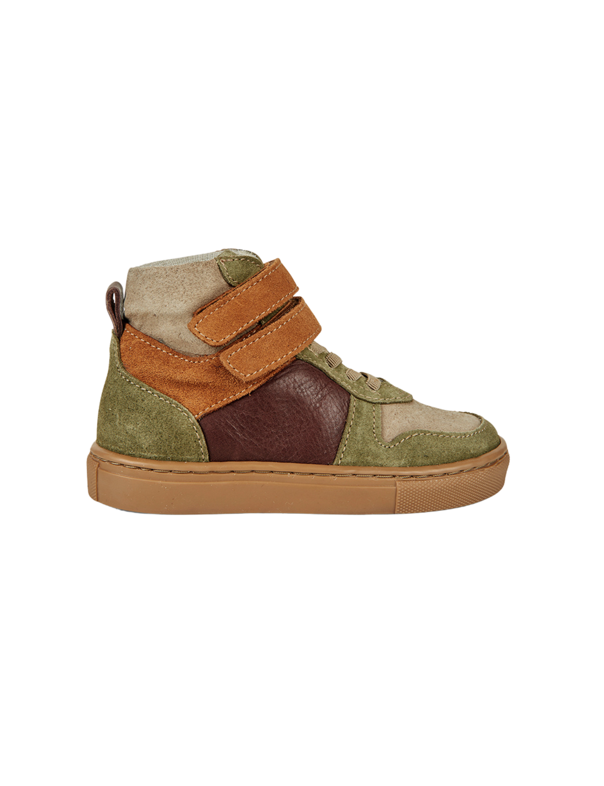 Mountain Sneaker velcro - Cress Suede