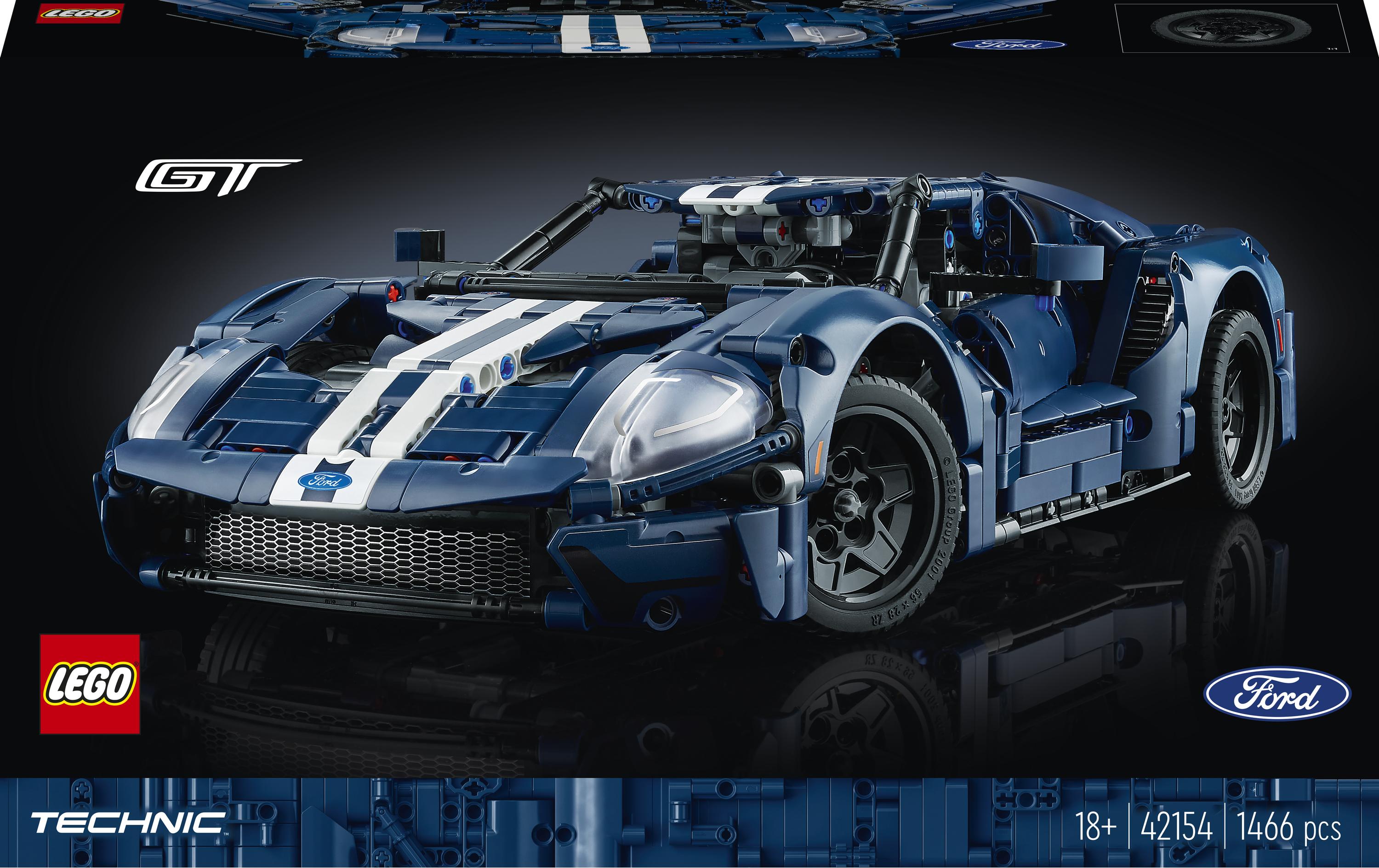 Technic Ford GT 2022 42154Supersportwagen-Modellbausatz für Erwachsene