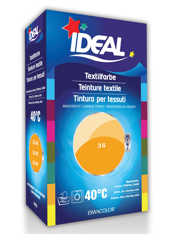 IDEAL MINI Baumwolle Color No38 mandarine 1 Stk