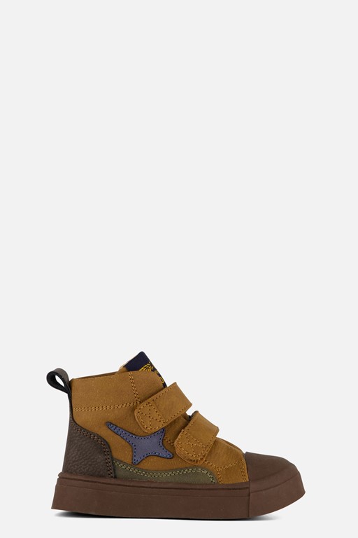 Shoesme Velcro Sneakers cognac Leer