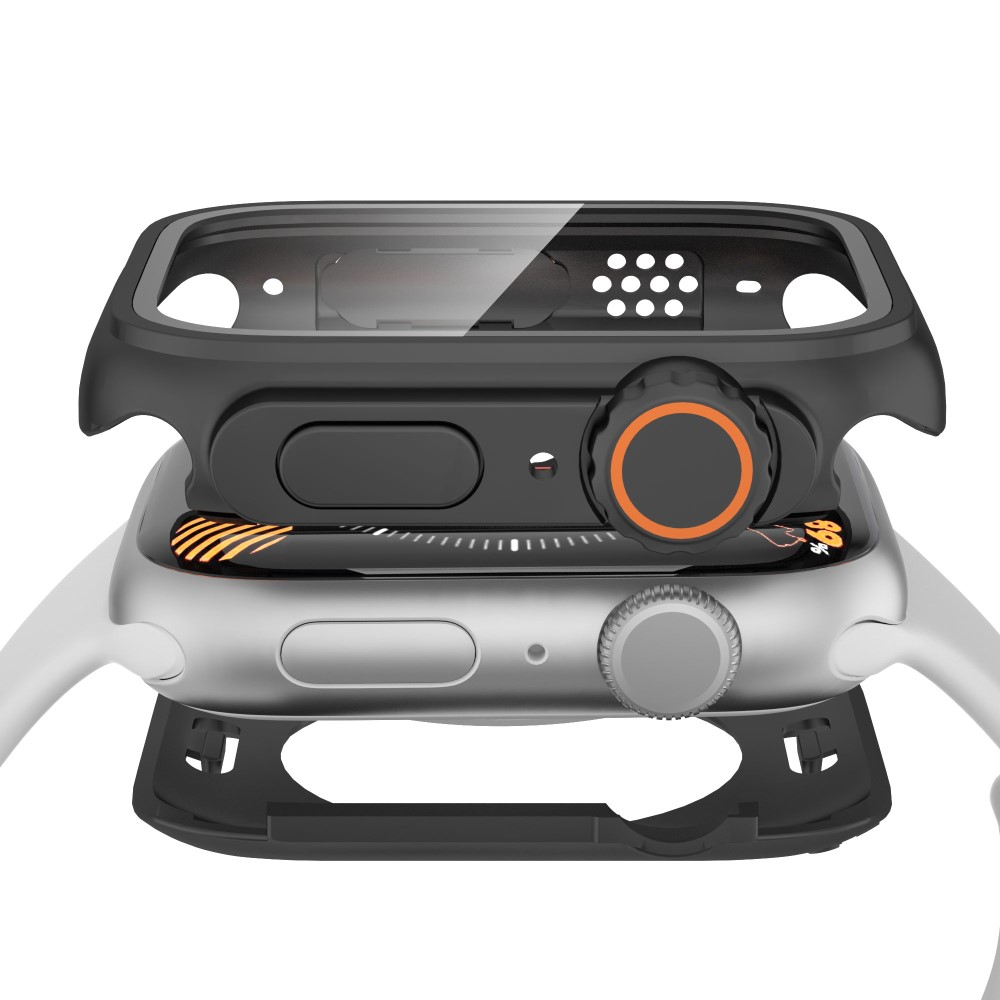Apple Watch 6 / 5 / 4 / SE (2022) 44mm Wasserdichte Hülle Case - Schwarz