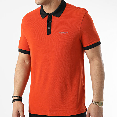 Polo Manches Courtes 3LZFLC Orange