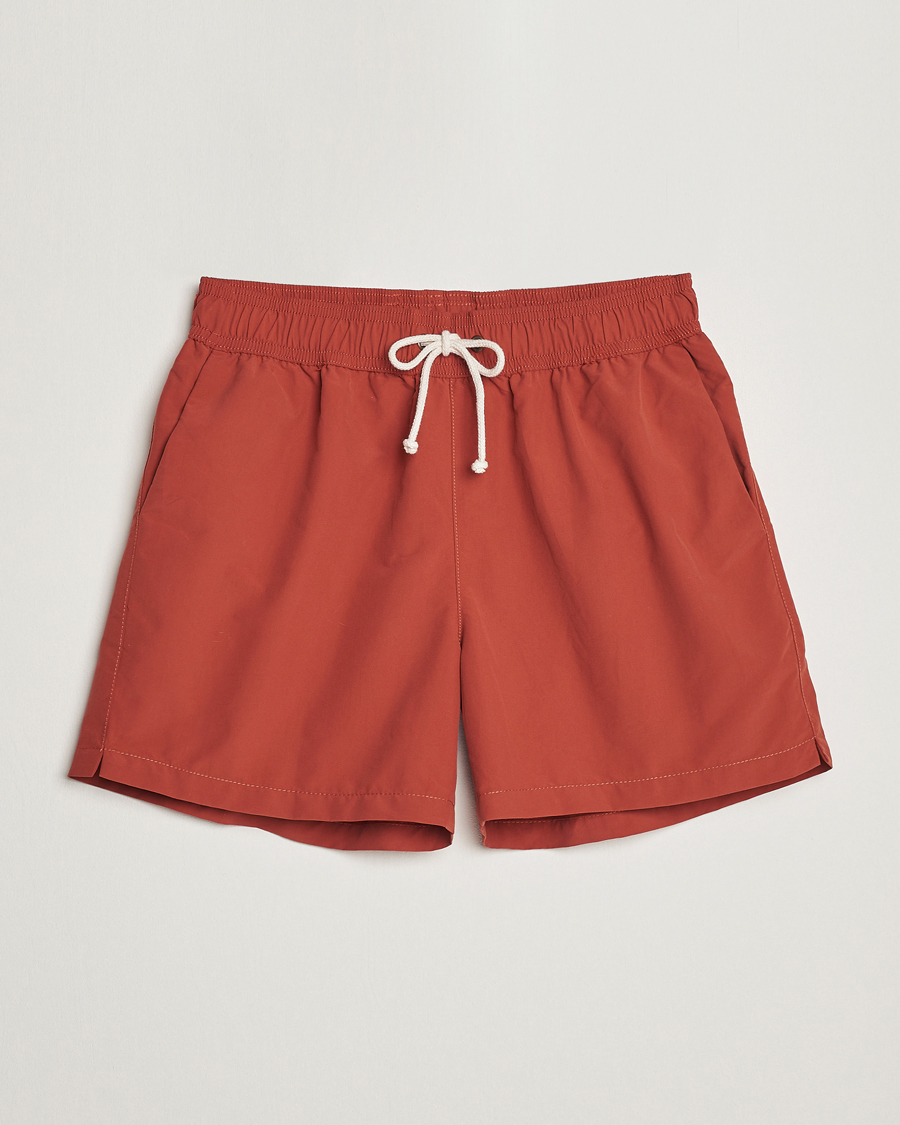 Ripa Ripa Plain Swimshorts Orange