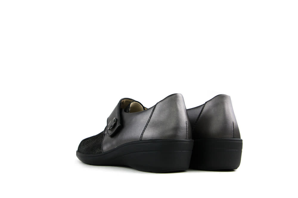Solidus Klittenbandschoenen Grijs Hedda Smog Mini Skate