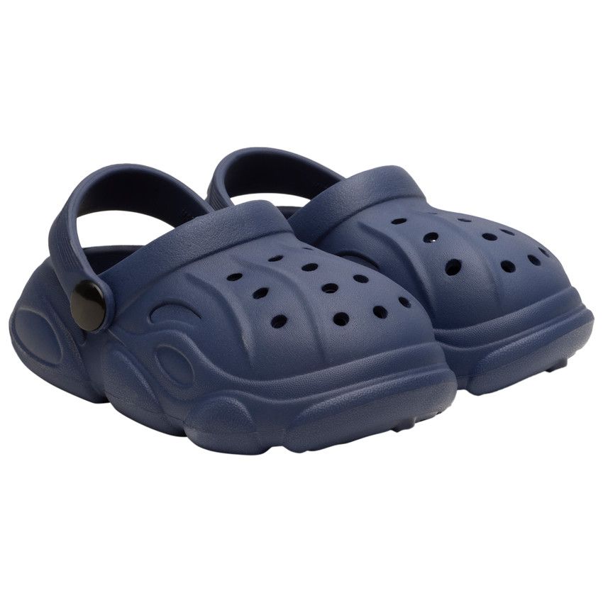 Sabots esprit sneaker avec lanière pour bébé garçon - Bleu marine