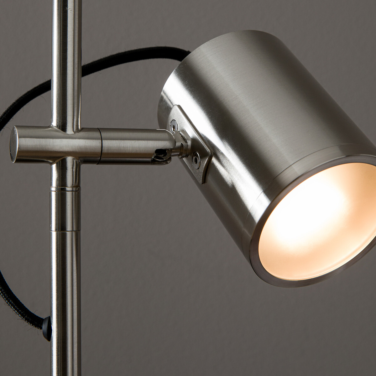 AM.PM<br>Luminária de teto, acabamento em níquel acetinado, Girevole