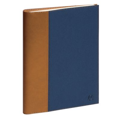 Agenda spiralé Denim Eurotime 24S - 1 semaine sur 2 pages - 16 x 24 cm - bleu - Exacompta