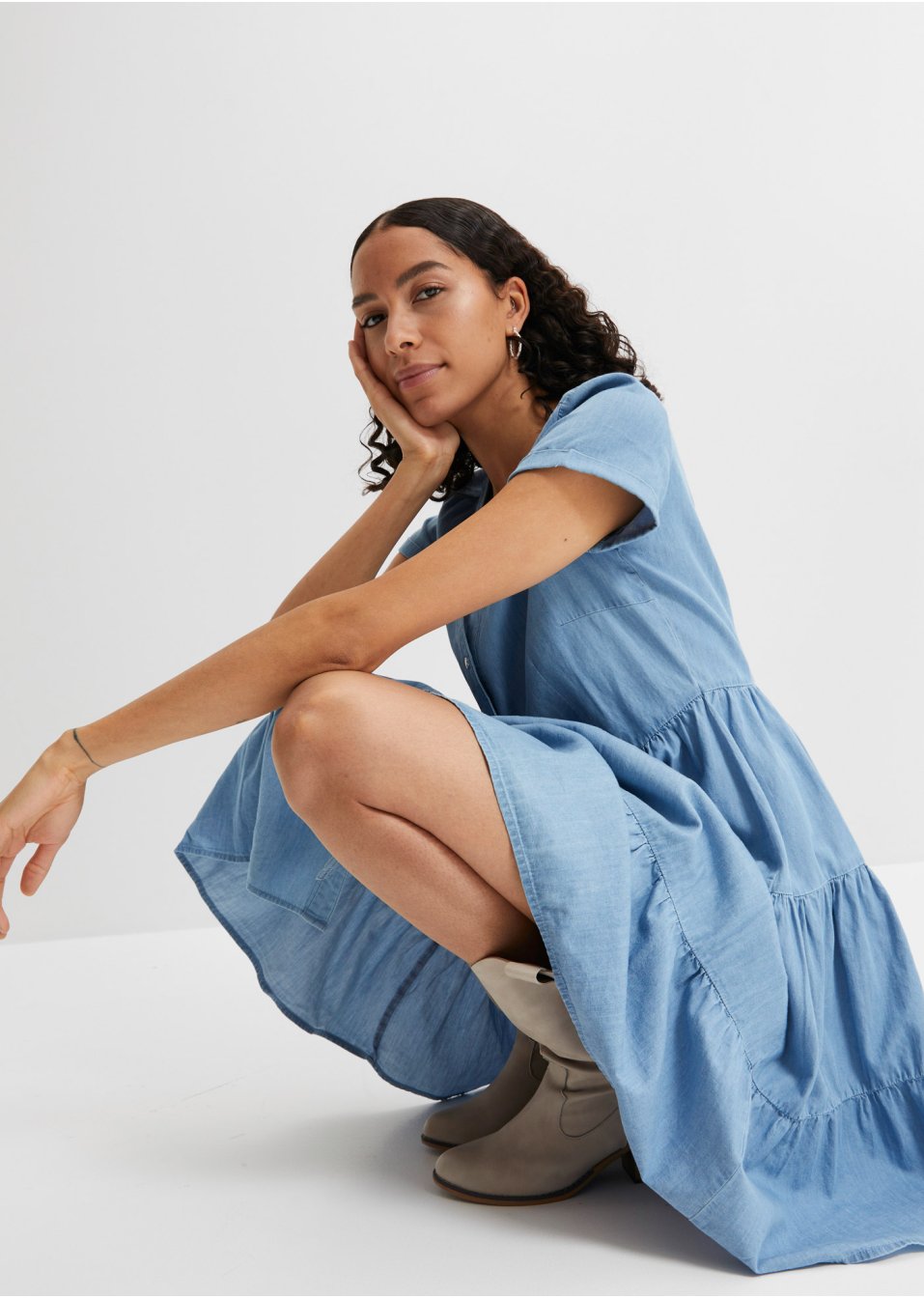 Robe en jean