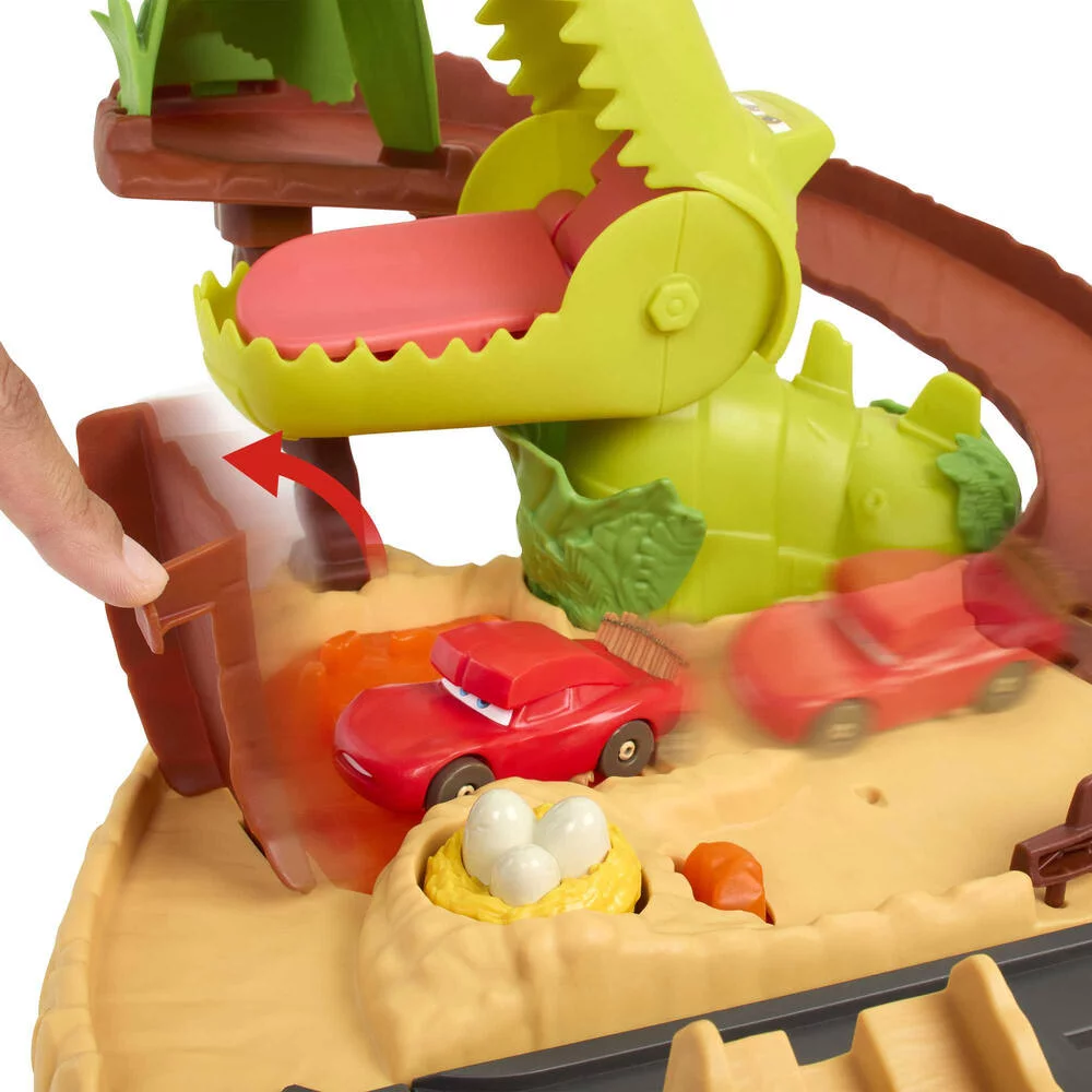 DISNEY PIXAR CARS - COFFRET PARC DU DINO CARS