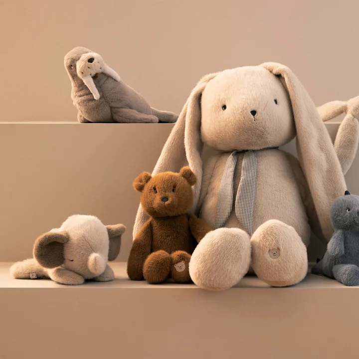 LIEWOOD - Berto Teddy Pinguin, sandy / dunkelgrau