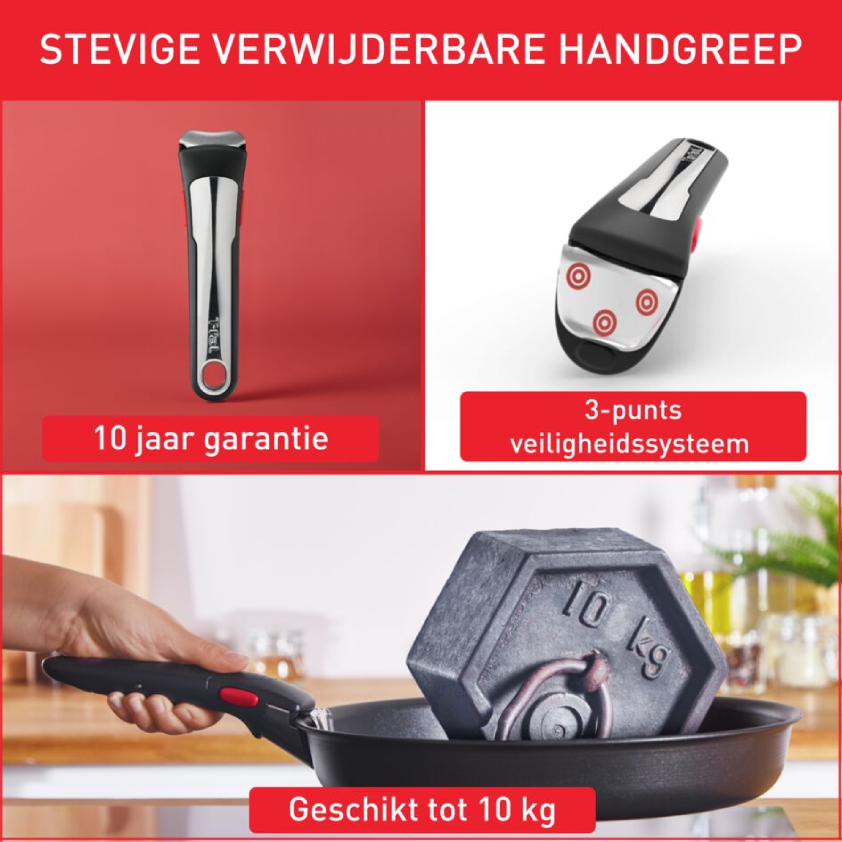 Ingenio Renew keramische koekenpan 24 cm - inductie