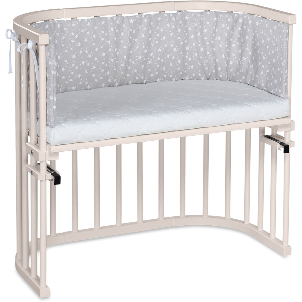 Køb babybay® Bedside Crib Beige Varnished Original Co-Sleeper Babyseng