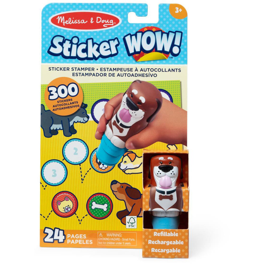 Køb Melissa & Doug Brun Sticker Wow! Activity Pad Set Hund