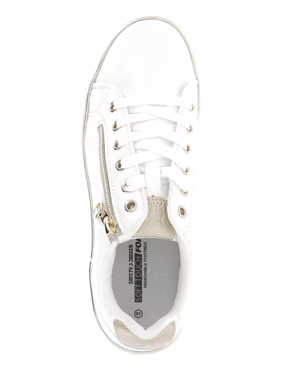 SAFETY JOGGER 611850 - Baskets WHITEPLATINA752