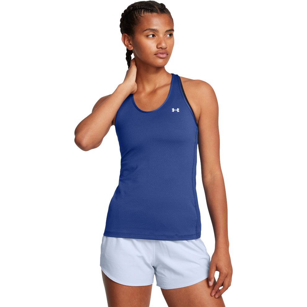 Under Armour HeatGear® Armour Racer Tanktop Damen tech blue