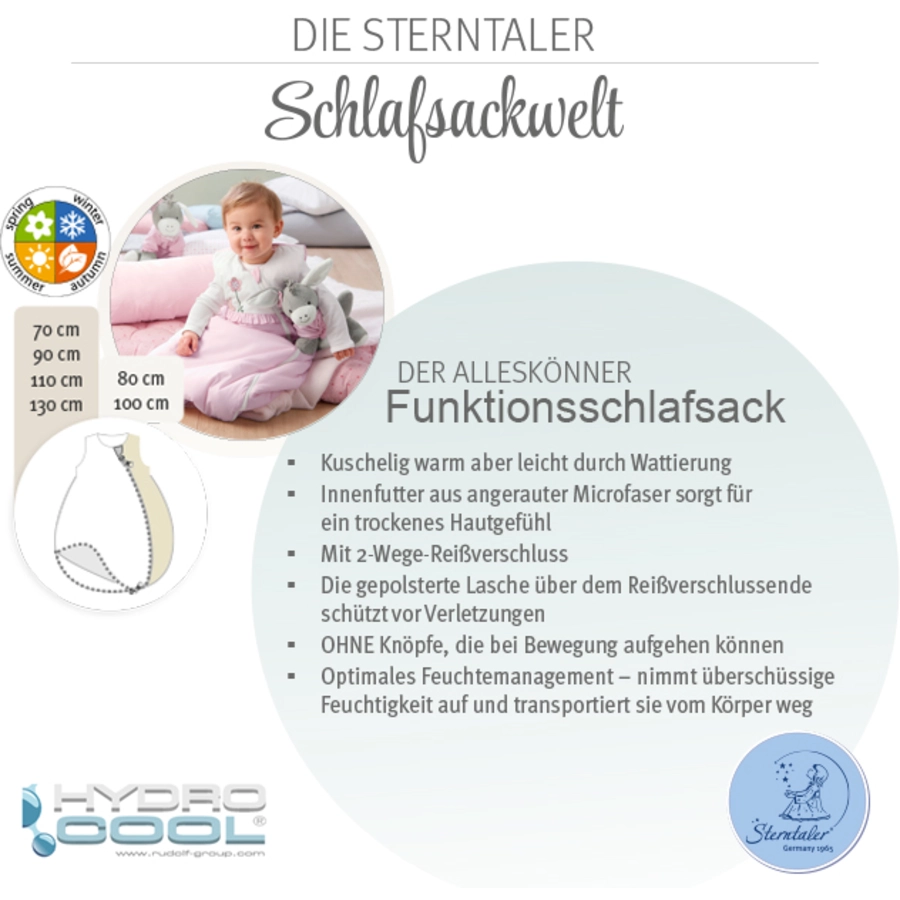 Sterntaler Funktionsschlafsack Emmi Girl
