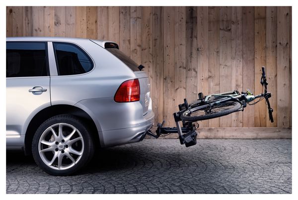 Porte-Vélos sur Boule d'Attelage Buzz Rack E-Hornet 2 - 13 Broches - 2 Vélos (E-bike Compatible) Noir