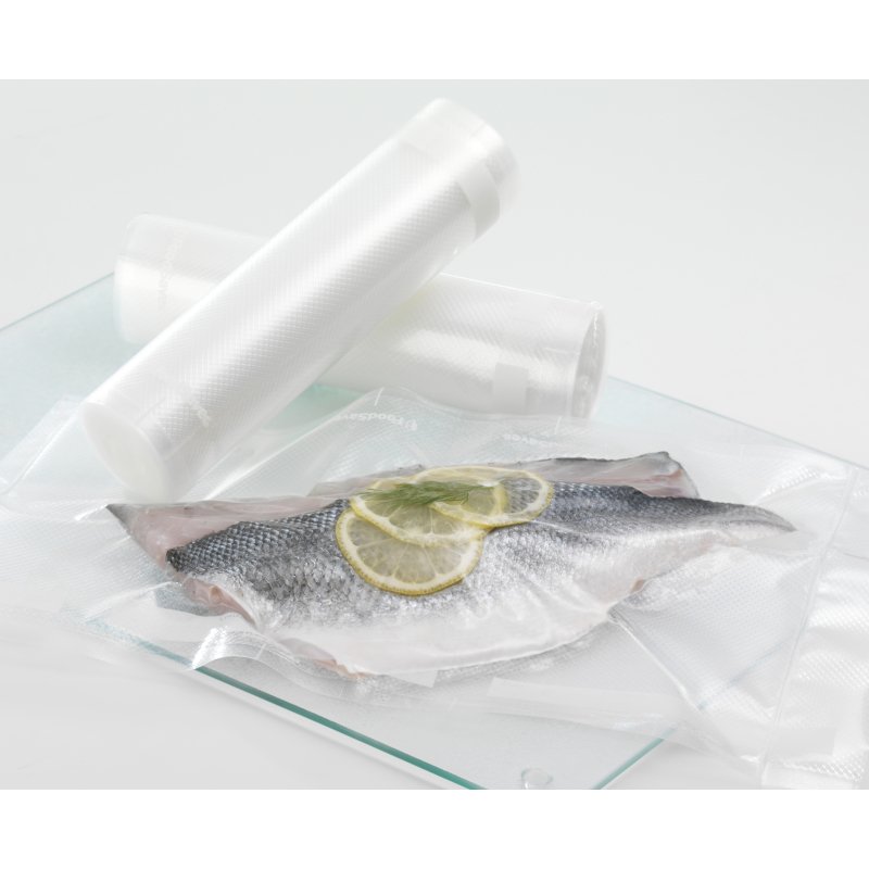 Lot de 2 rouleaux thermosoudables 28 cm x 5.50 m