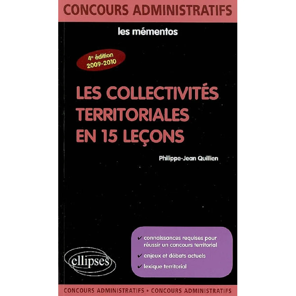Les collectivités territoriales en 15 leçons : 2009-2010 · Occasion