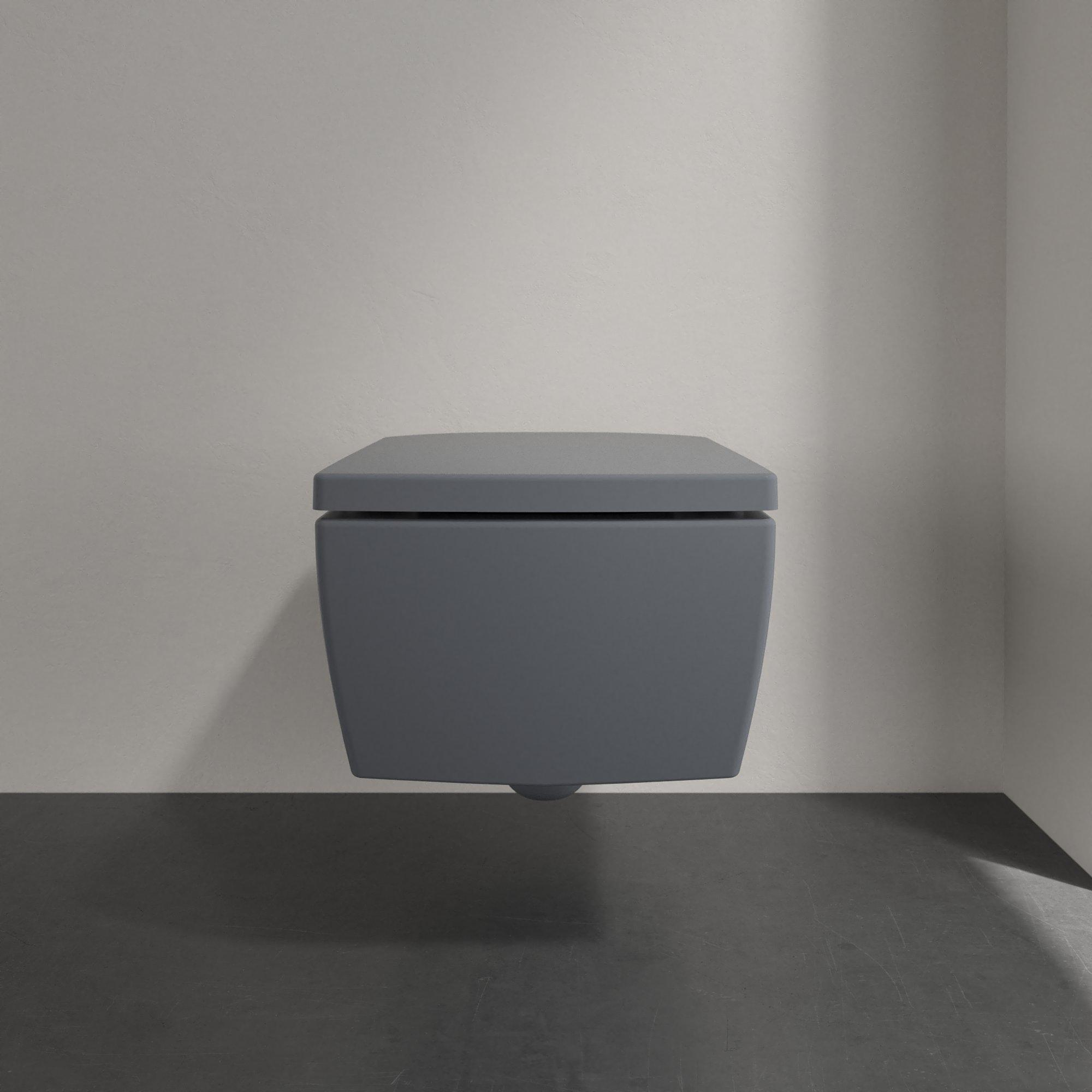 Villeroy & Boch Memento 2.0 randloos toilet CeramicPlus antraciet