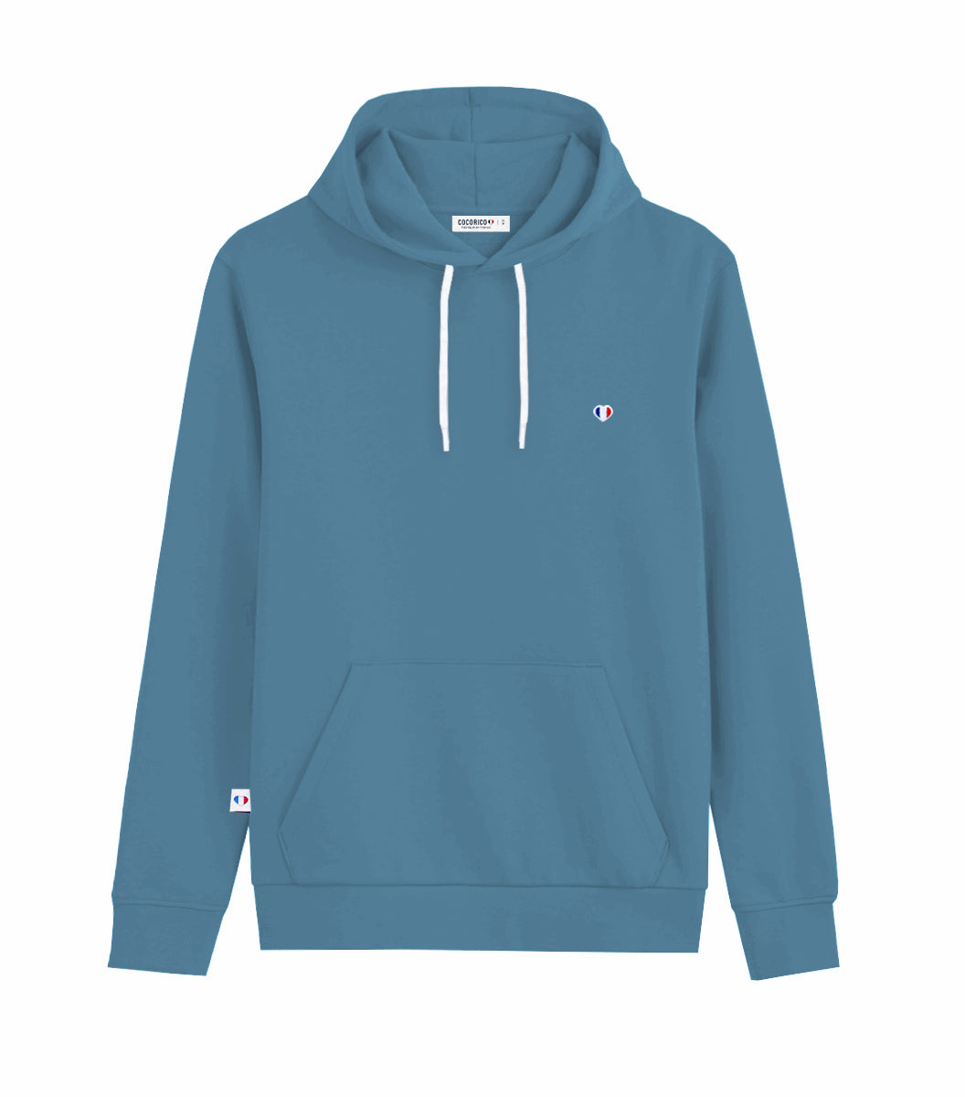 Sweat à capuche Femme Azur - Iconique