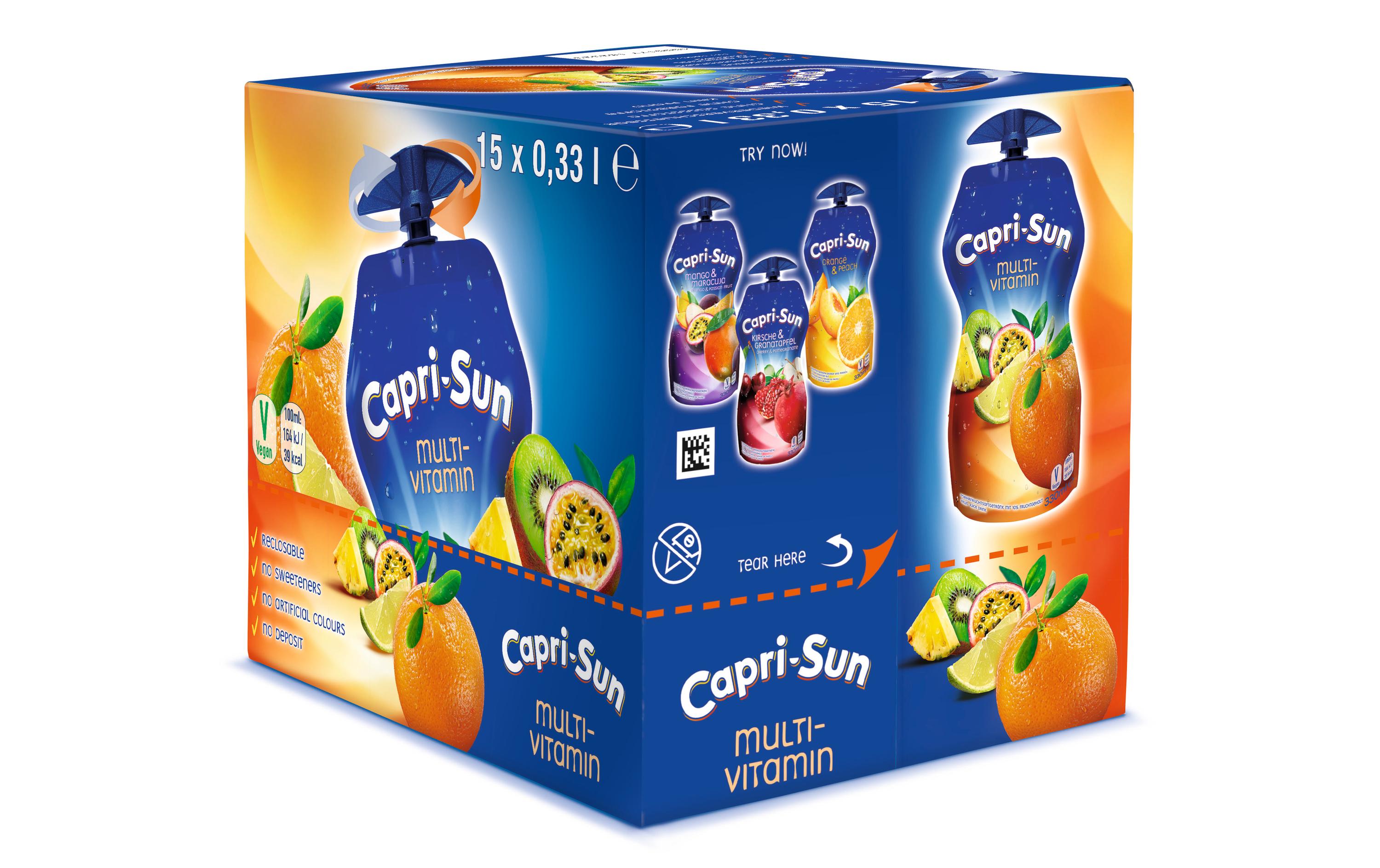 Säfte Multivitamin 15 x 0.33 lFruchtsaft-Mix im praktischen Trink-Pack